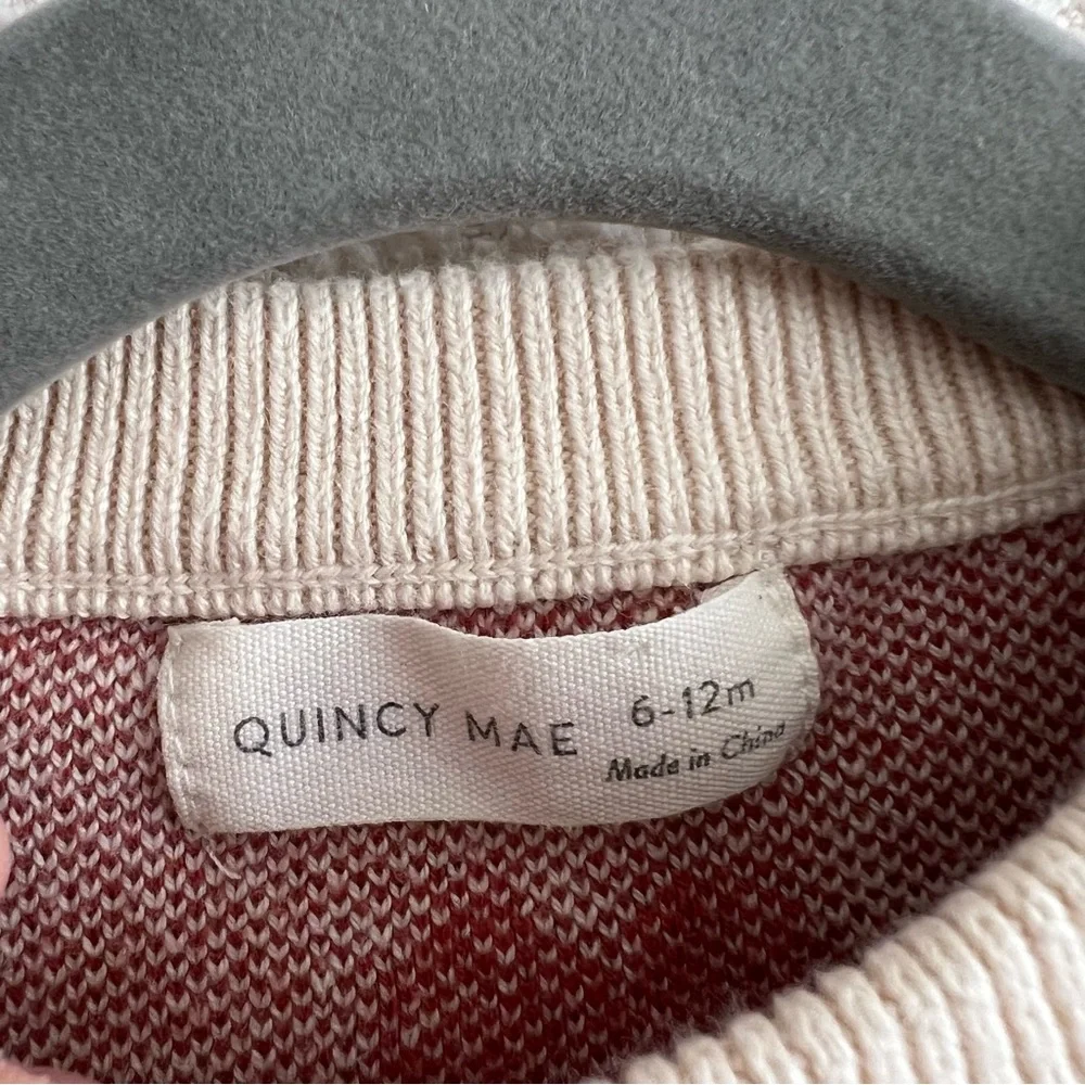 Quincy Mae Limited Edition Matching Set Baby Pullover & Pants Size‎ 6-12 Months - Picture 4 of 15